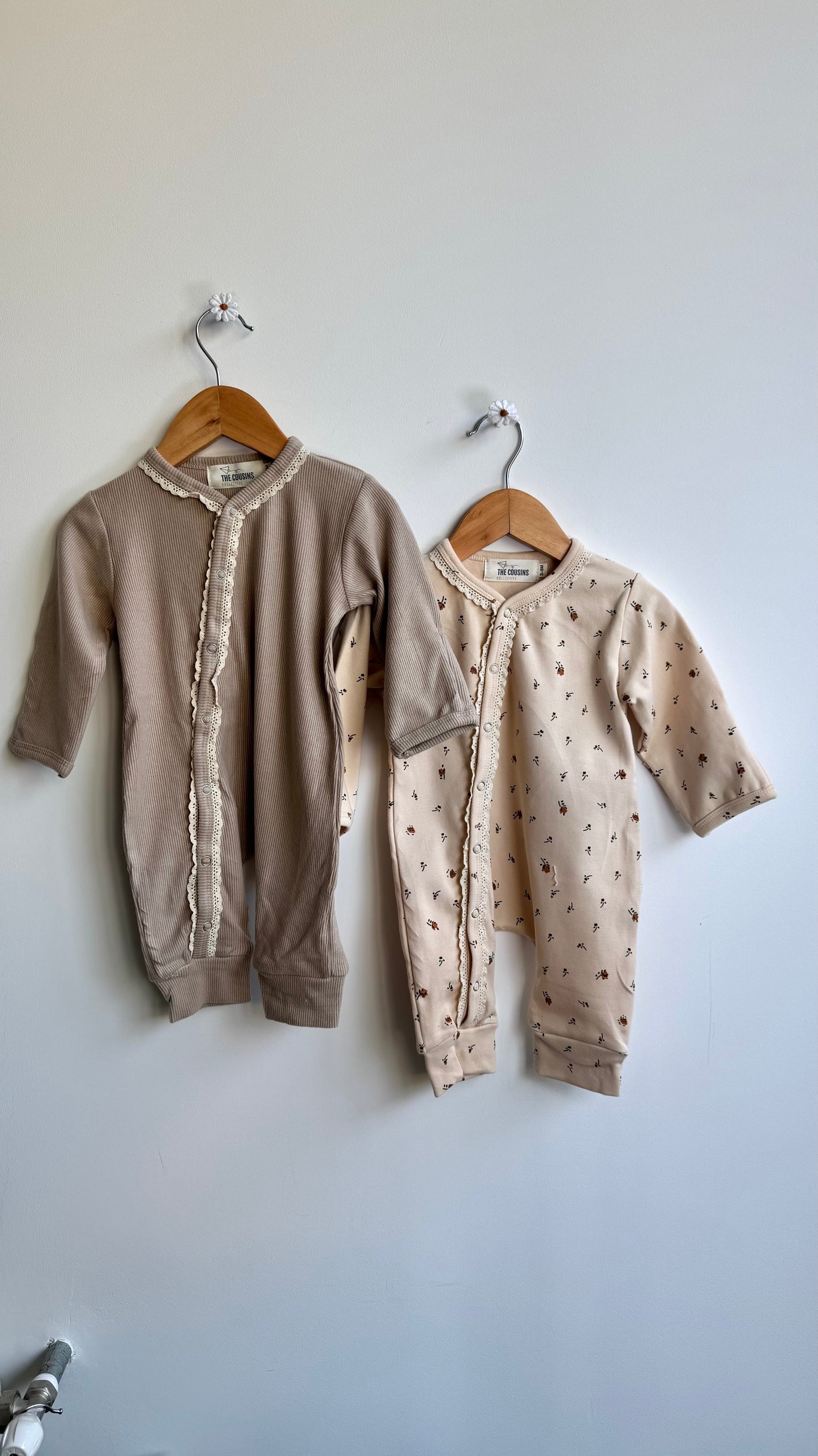 Girls - Set of 2 Snap-up Pajama