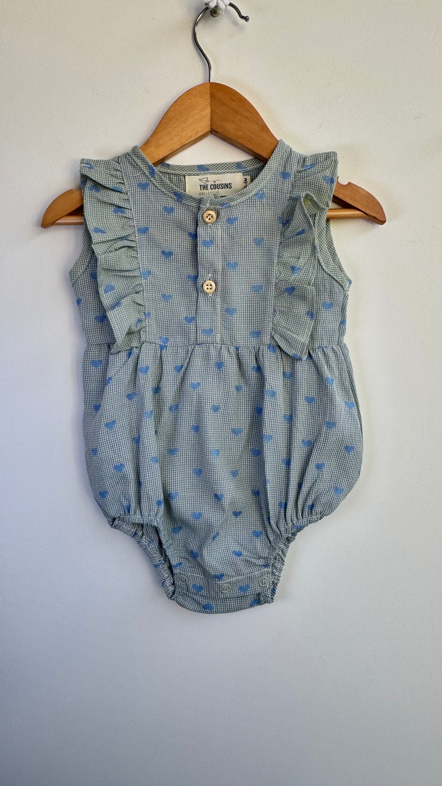 Girls - Little Hearts Jumpsuit