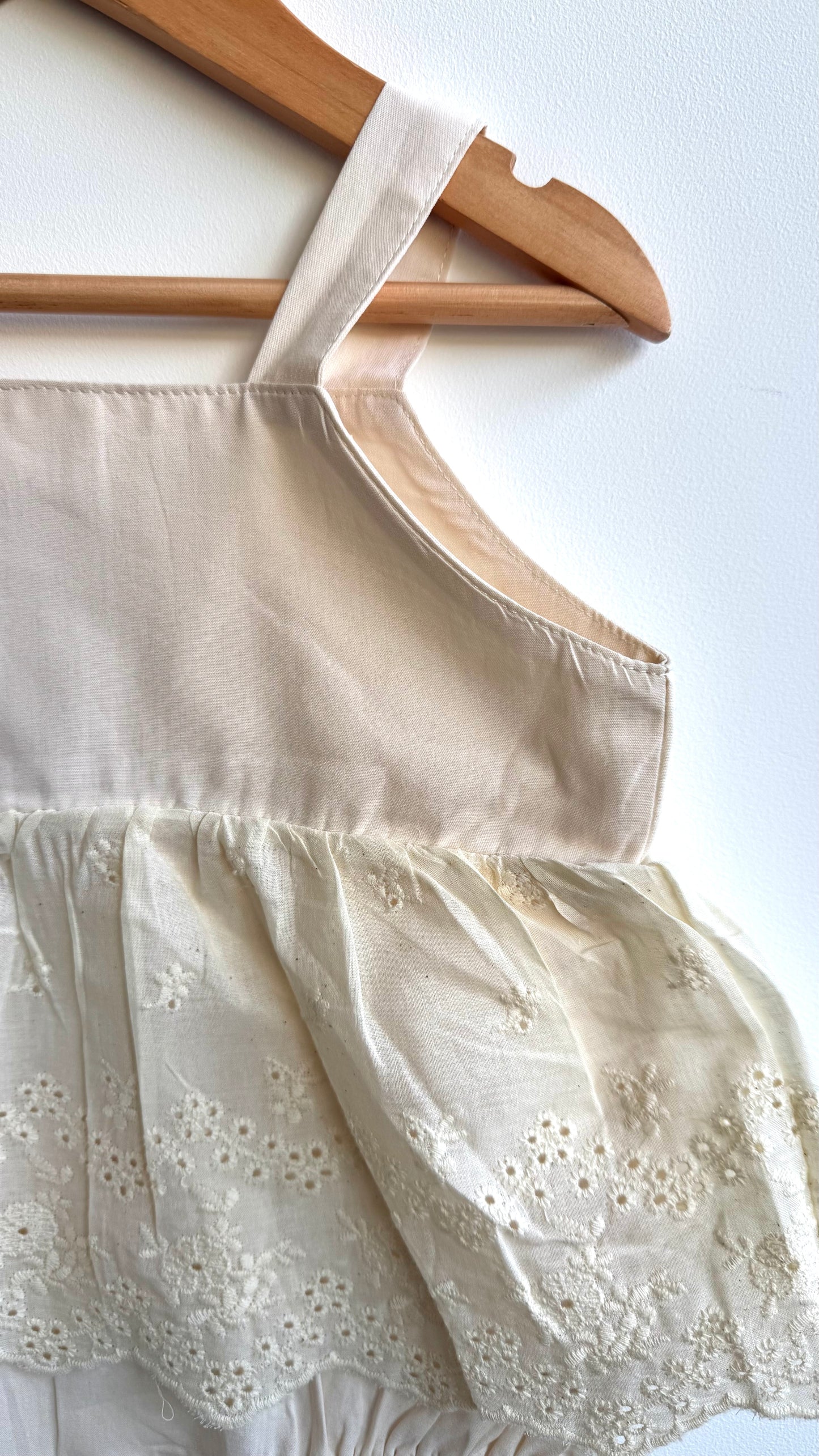 Girls - Embroidered Romper