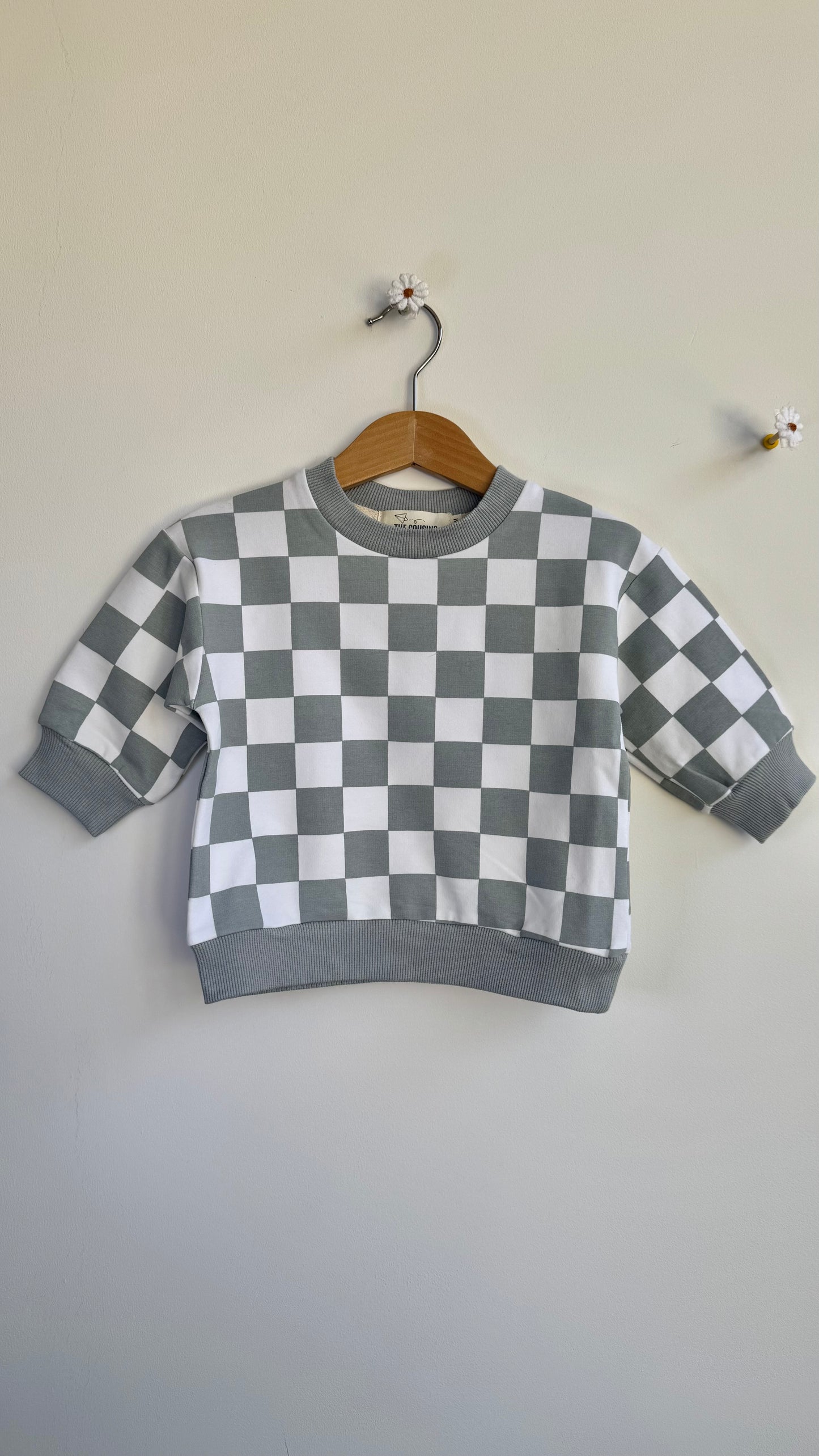 Unisex - Sweatshirt Checkerboard
