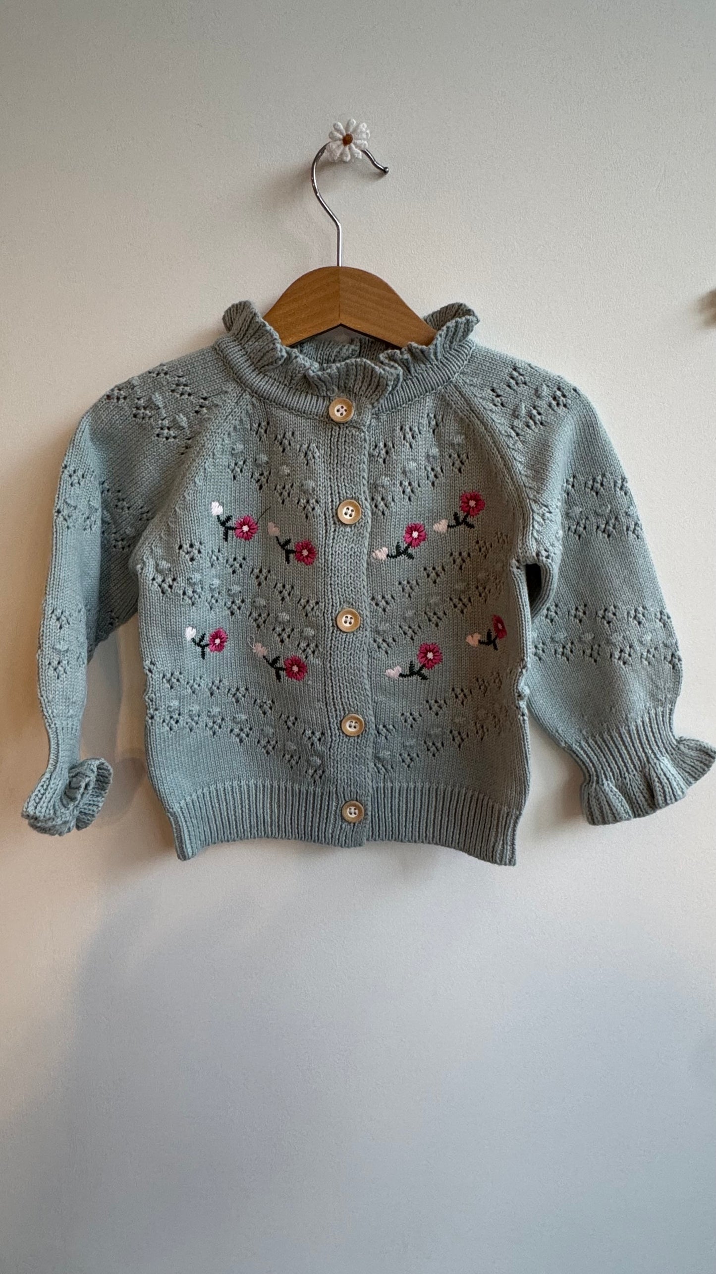 Girls - Cardigan Jacket Blue