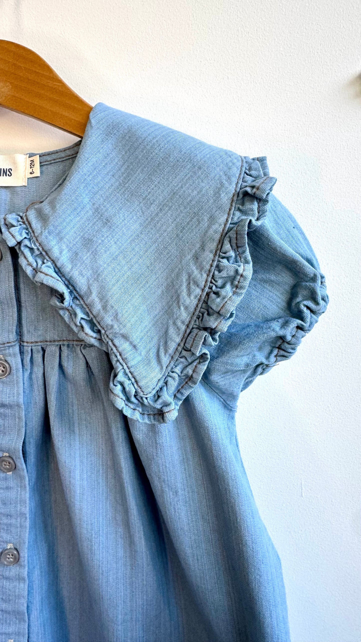 Girls - Peter Pan Denim Dress