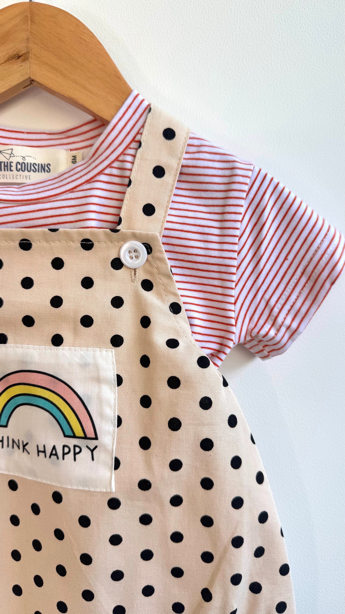 Girls - Denim Rainbow Romper & Top
