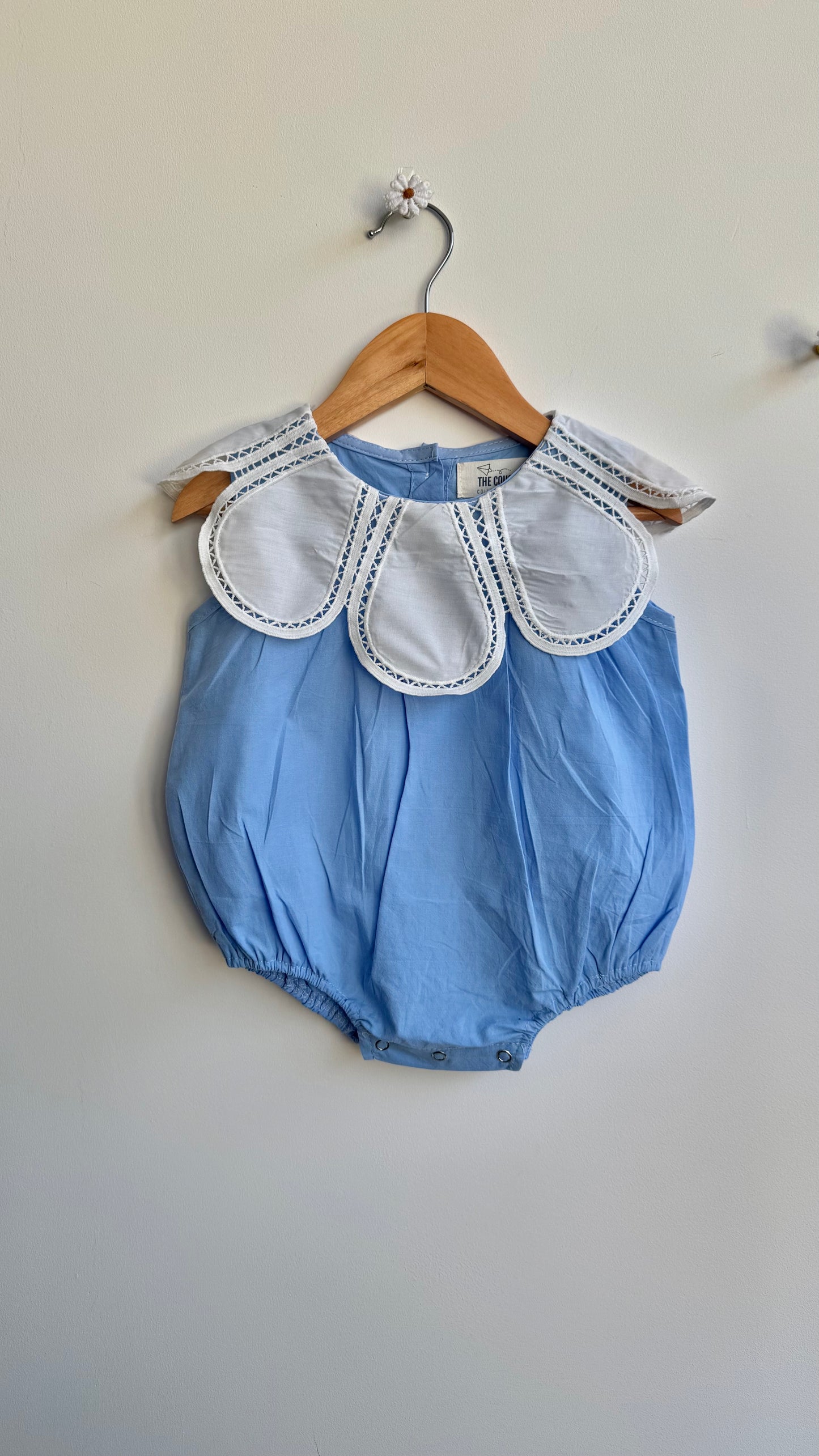 Girls - Peter Pan Collar Romper