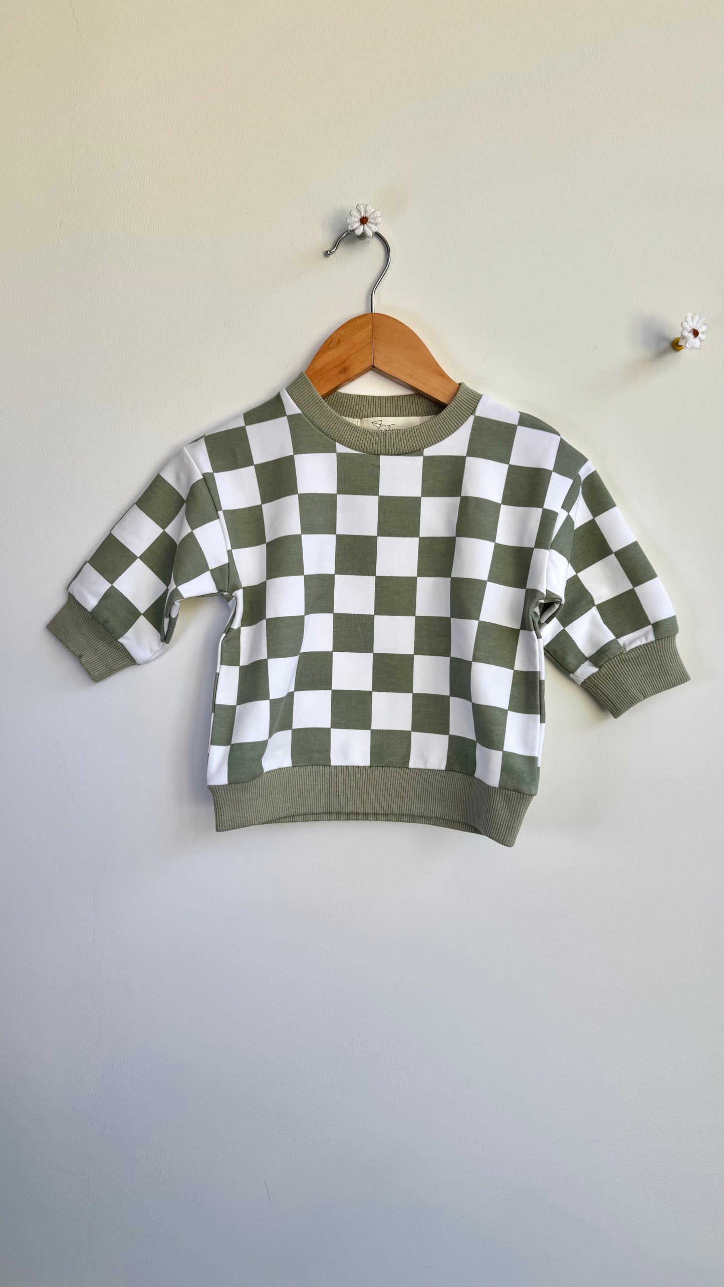 Unisex - Sweatshirt Checkerboard