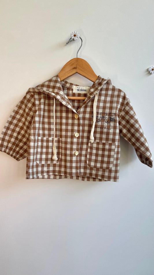 Boys - Light Bear Hooded Cardigan Jacket