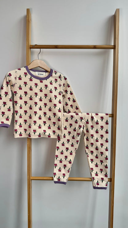 Unisex - Fun Printed Long Sleeve Pajama Set