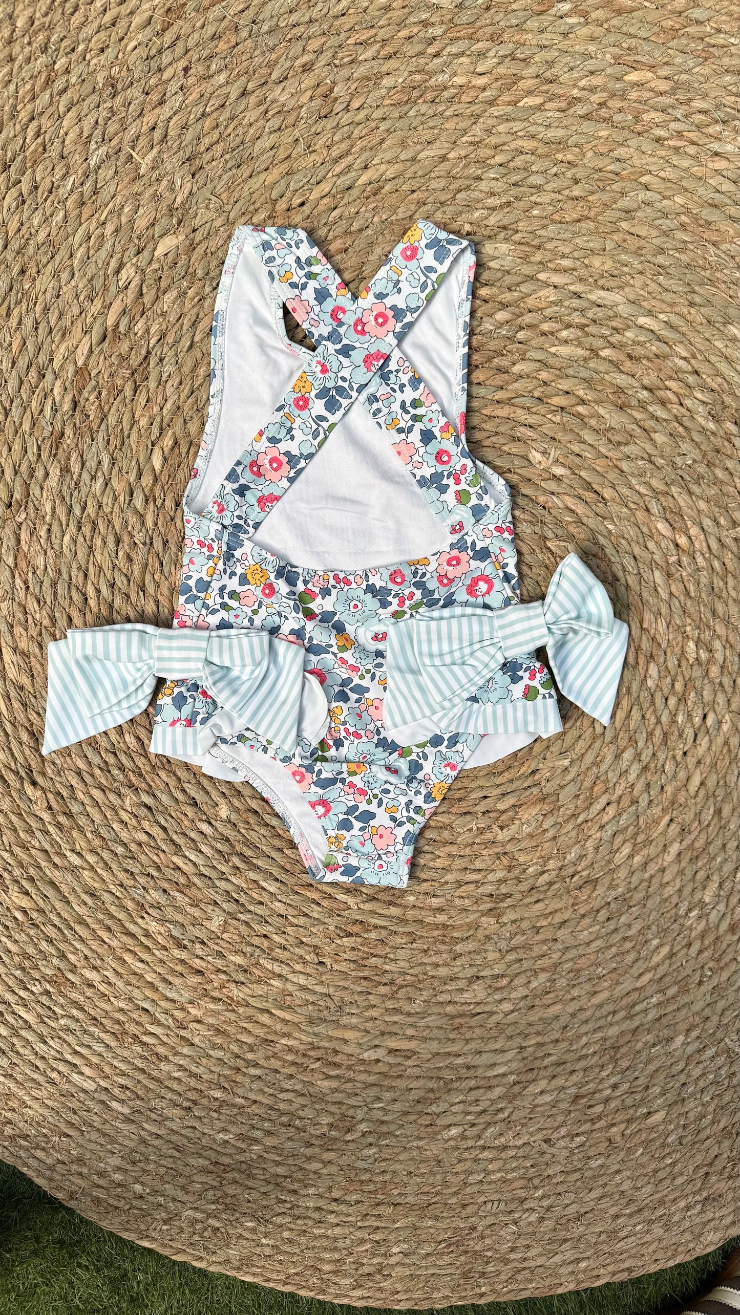 Girls - Floral Swimsuit One pc