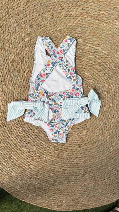Girls - Floral Swimsuit One pc