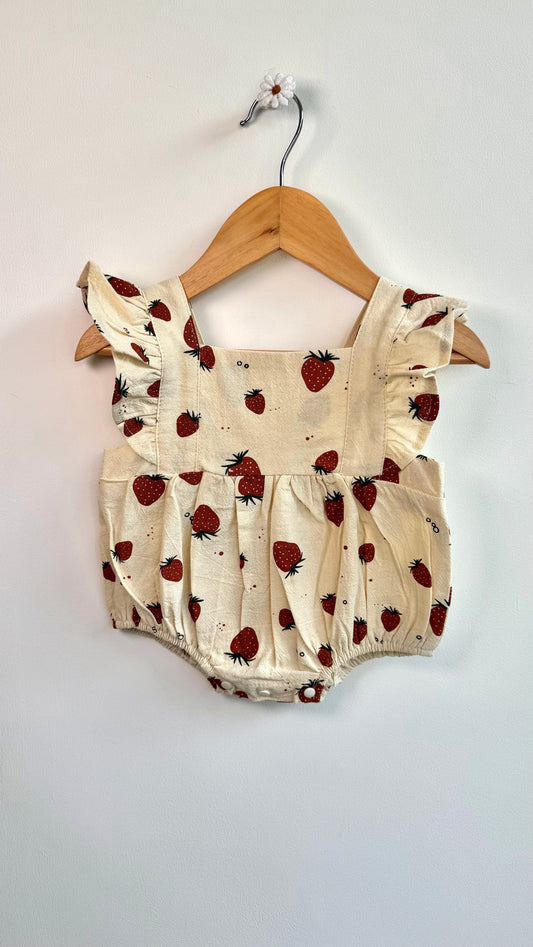 Girls - Strawberry Romper