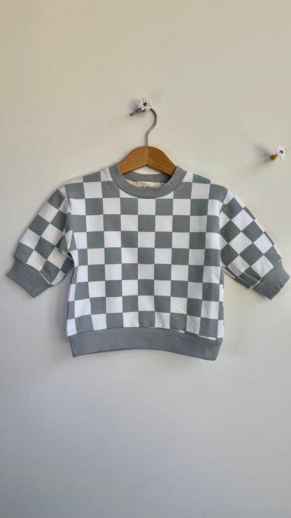 Unisex - Sweatshirt Checkerboard