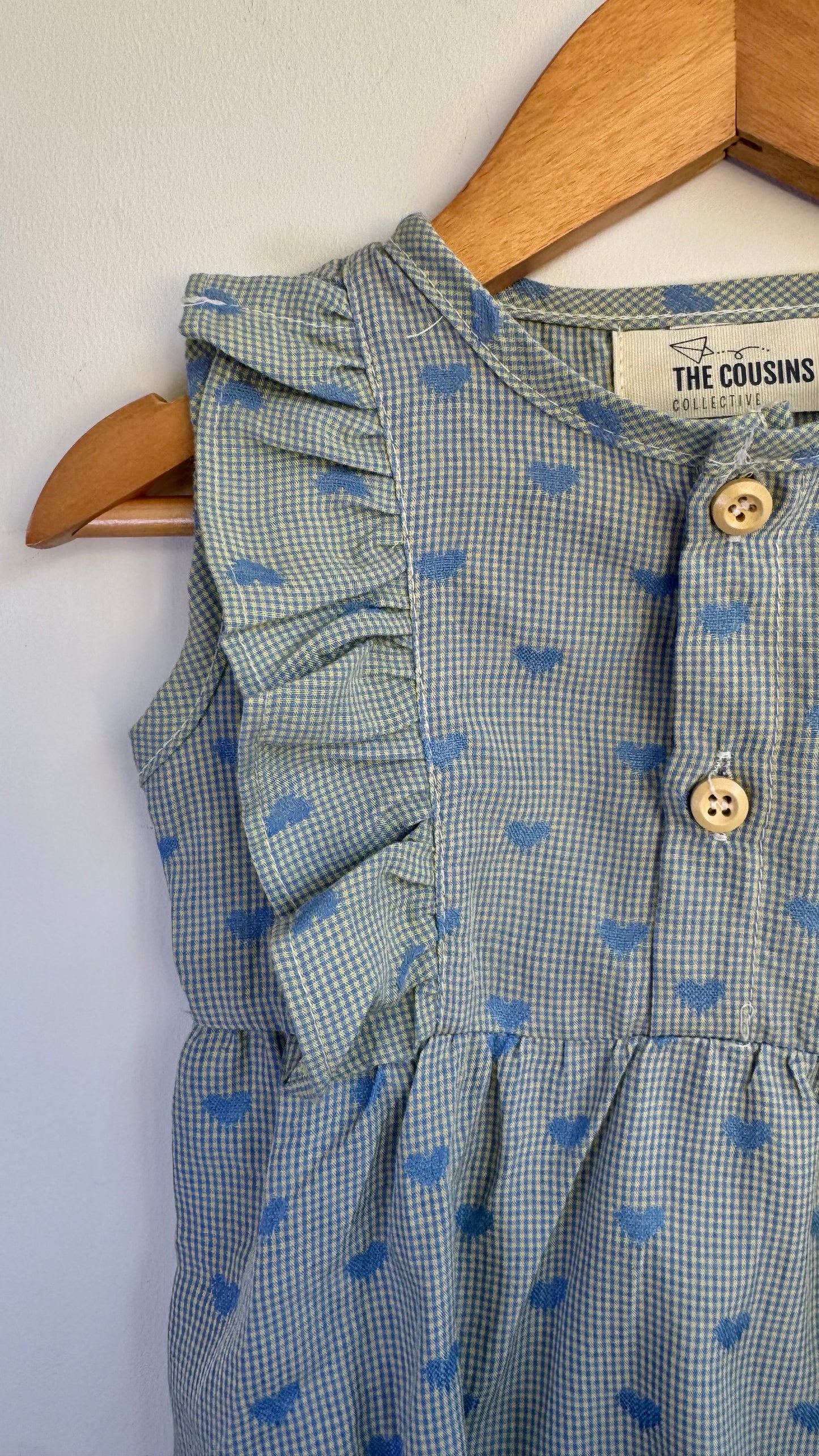 Girls - Little Hearts Jumpsuit