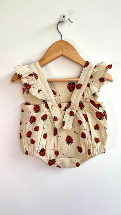 Girls - Strawberry Romper
