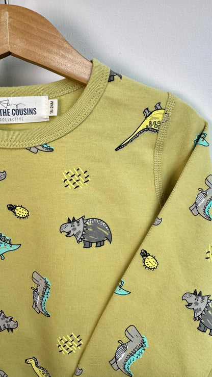 Unisex - Fun Printed Long Sleeve Pajama Set