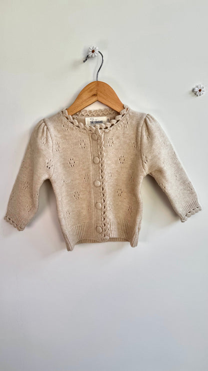 Girls - Cardigan Jacket Beige