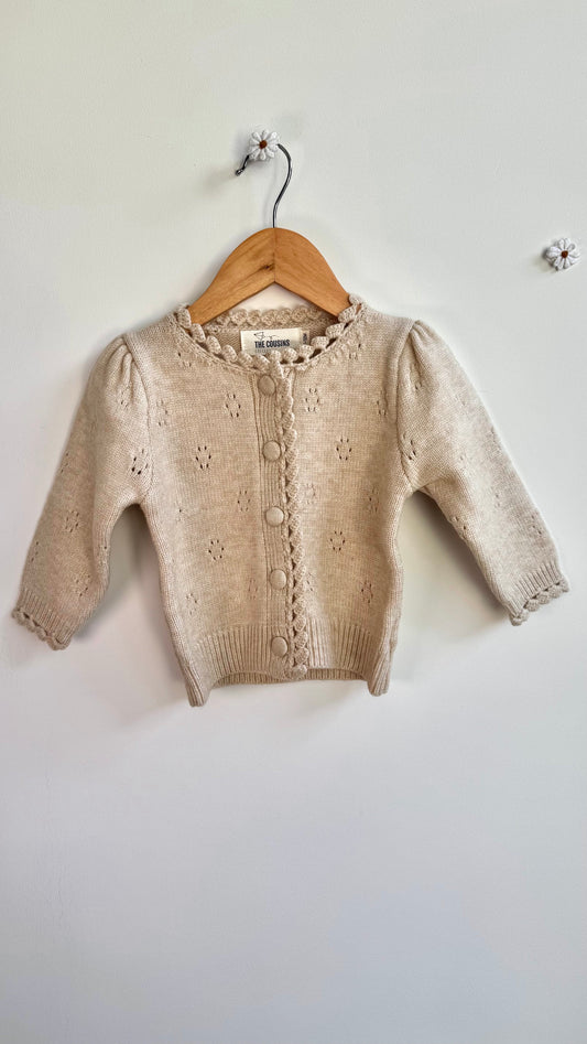 Girls - Cardigan Jacket Beige