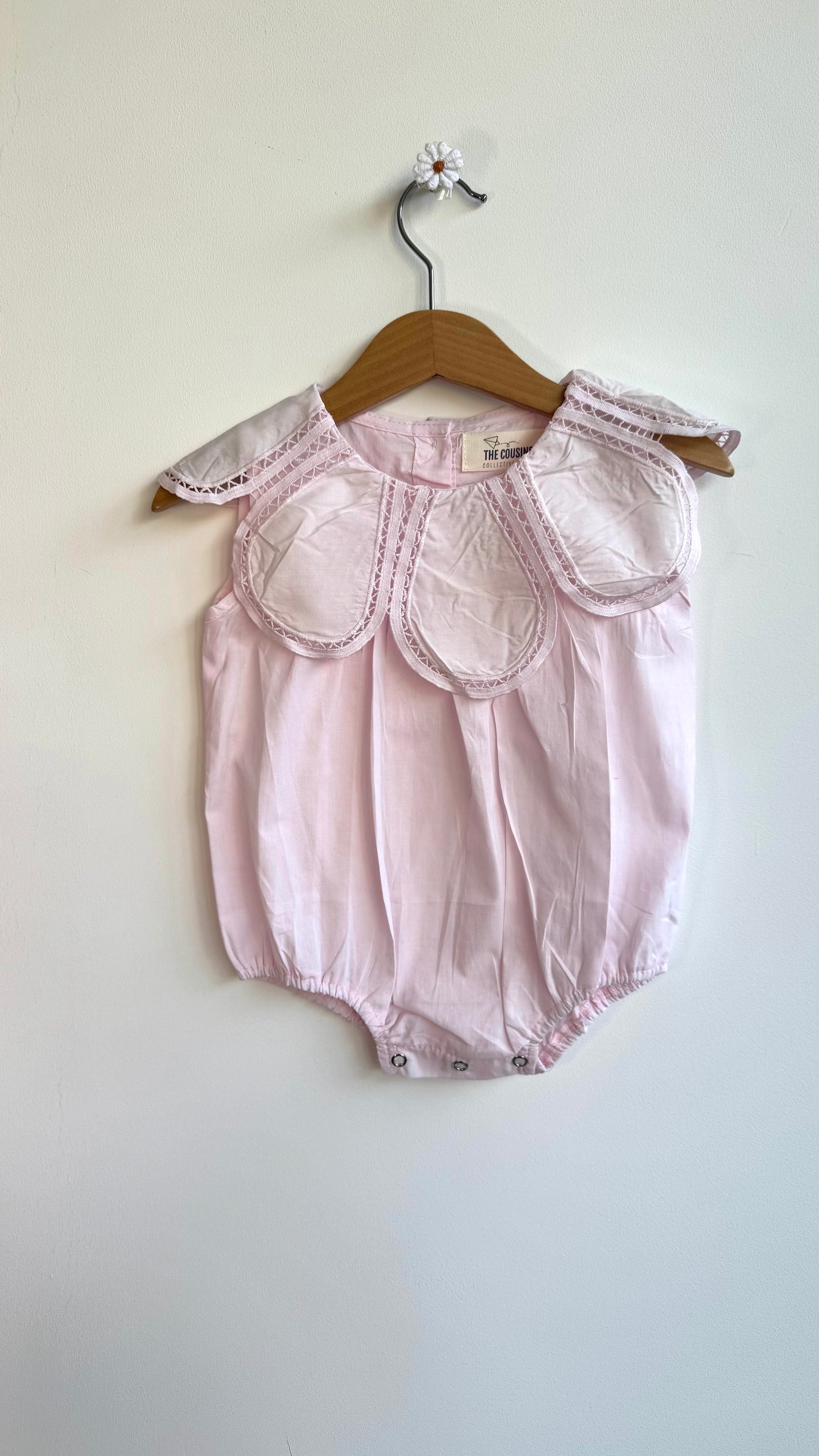 Girls - Peter Pan Collar Romper