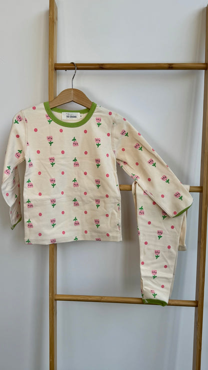 Unisex - Fun Printed Long Sleeve Pajama Set