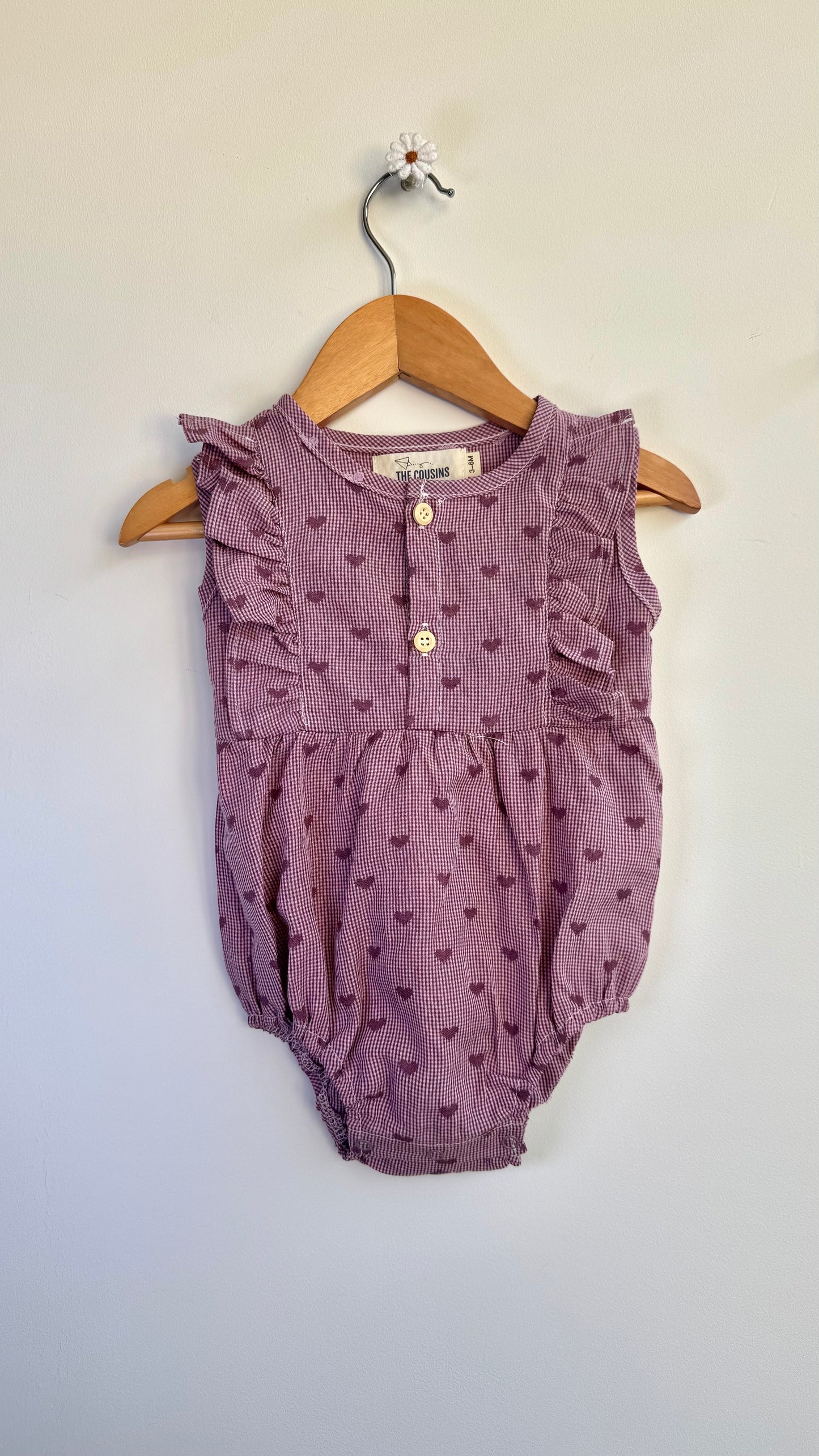 Girls - Little Hearts Jumpsuit