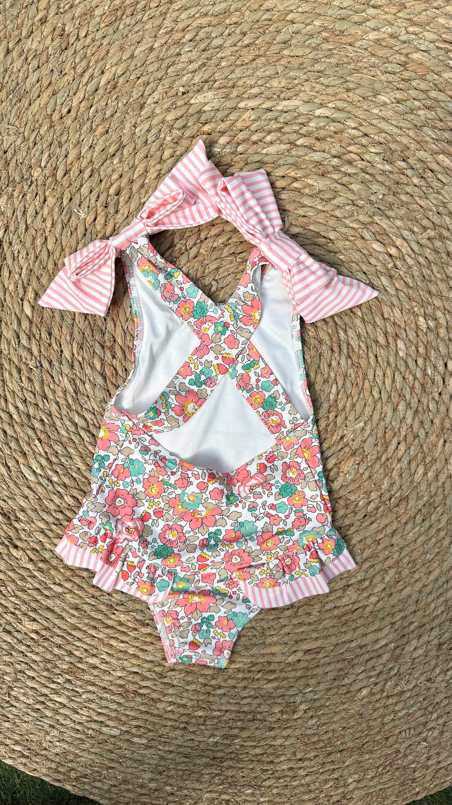 Girls - Floral Swimsuit One pc