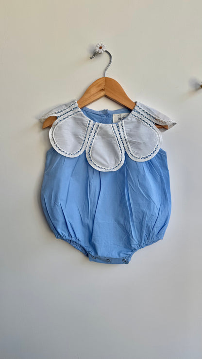 Girls - Peter Pan Collar Romper