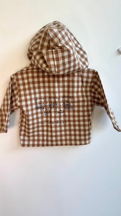 Boys - Light Bear Hooded Cardigan Jacket