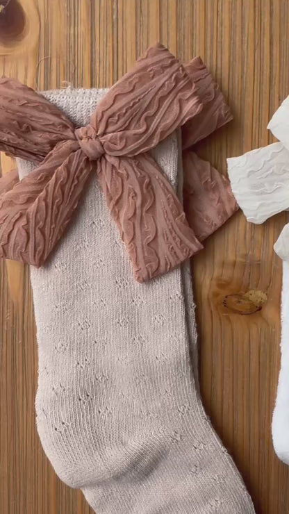 Girls - Set of 2 Little Bows Socks