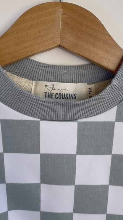 Unisex - Sweatshirt Checkerboard