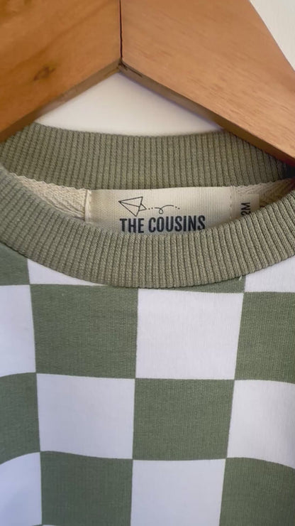 Unisex - Sweatshirt Checkerboard