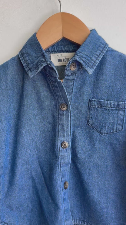 Boys - Denim Cardigan Jacket