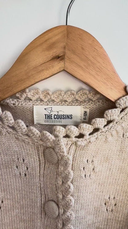 Girls - Cardigan Jacket Beige